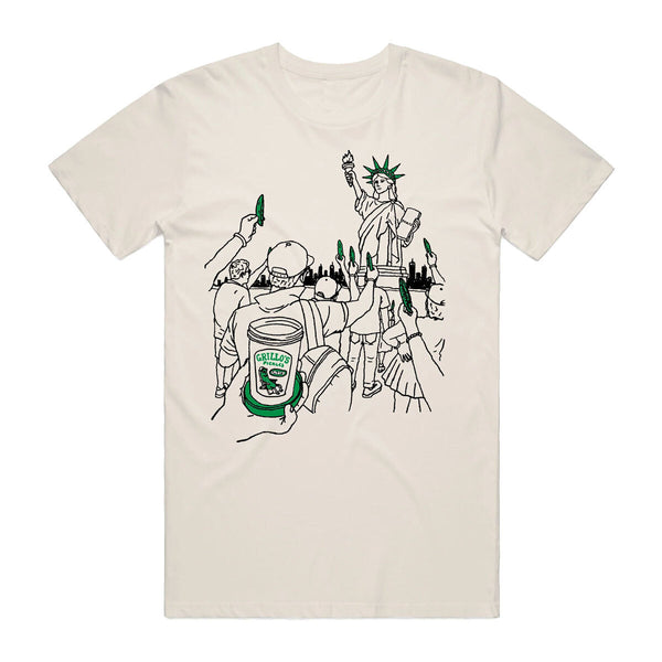 【希少】2005年 The Gates アートTシャツ クリスト Lサイズ 美品 Statue of Liberty Tee – GRILLOS PICKLES